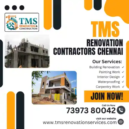 Best Renovation Contractors in Shanmugapuram, Chennai – TMS Construction & Renovation Services