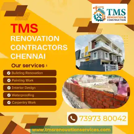 Best Renovation Contractors in Shanmugapuram, Chennai – TMS Construction & Renovation Services