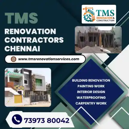 Best Renovation Contractors in Shanmugapuram, Chennai – TMS Construction & Renovation Services