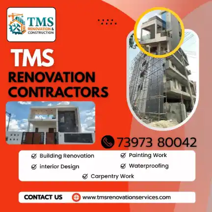 Best Renovation Contractors in Shenoy Nagar, Chennai – TMS Construction & Renovation Services