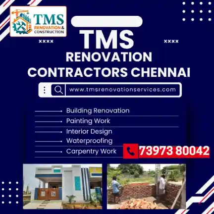 Best Renovation Contractors in Sidco Industrial Estate Arumbakkam, Chennai – TMS Construction & Renovation Services