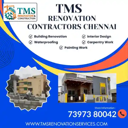 Best Renovation Contractors in Sidco Industrial Estate , Chennai – TMS Construction & Renovation Services