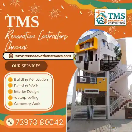 Best Renovation Contractors in Sidco Industrial Estate , Chennai – TMS Construction & Renovation Services