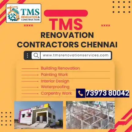 Best Renovation Contractors in Sidco Industrial Estate Guindy, Chennai – TMS Construction & Renovation Services