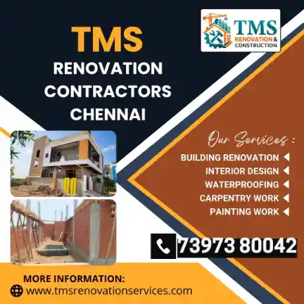 Best Renovation Contractors in Sidco Industrial Estate Guindy, Chennai – TMS Construction & Renovation Services