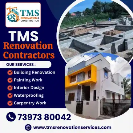 Best Renovation Contractors in Siruseri, Chennai – TMS Construction & Renovation Services