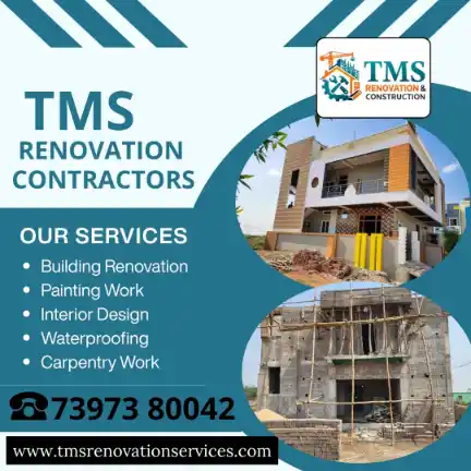 Best Renovation Contractors in Sowcarpet, Chennai – TMS Construction & Renovation Services