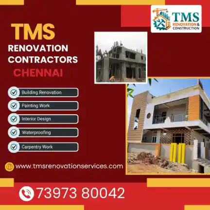 Best Renovation Contractors in Srinivasa Nagar, Chennai – TMS Construction & Renovation Services