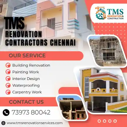Best Renovation Contractors in Srinivasa Nagar, Chennai – TMS Construction & Renovation Services