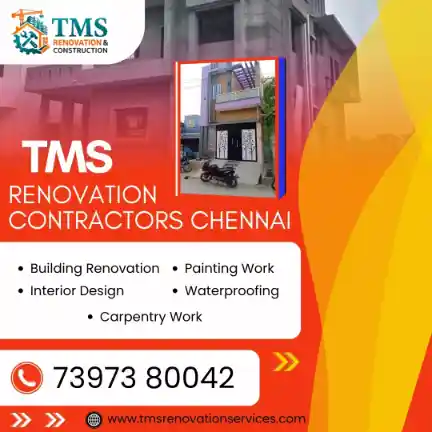 Best Renovation Contractors in Srinivasa Nagar, Chennai – TMS Construction & Renovation Services