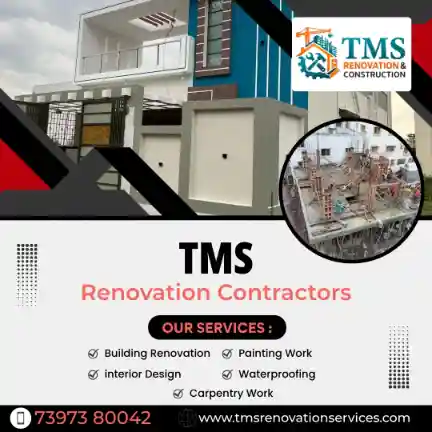 Best Renovation Contractors in Sriram Colony Teynampet, Chennai – TMS Construction & Renovation Services