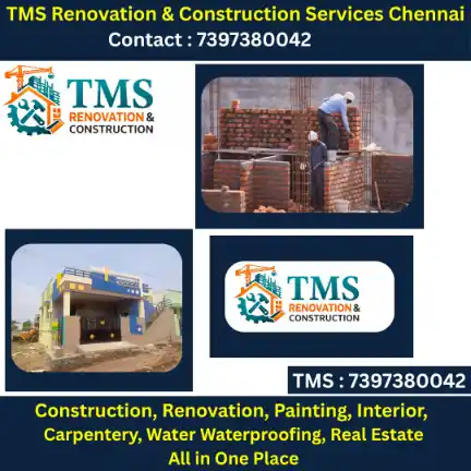 Best Renovation Contractors in Strahans Road Pattalam, Chennai – TMS Construction & Renovation Services