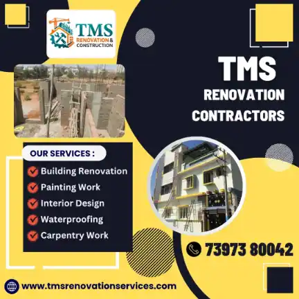 Best Renovation Contractors in Strahans Road Pattalam, Chennai – TMS Construction & Renovation Services