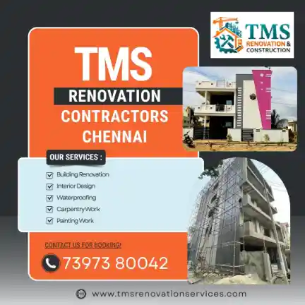 Best Renovation Contractors in Thiru Vi Ka Kudiyiruppu Thyagaraya Nagar, Chennai – TMS Construction & Renovation Services
