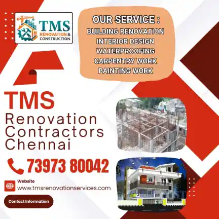 Best Renovation Contractors in Thiruvalluvar Nagar Alandur, Chennai – TMS Construction & Renovation Services
