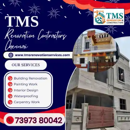 Best Renovation Contractors in Thiruvalluvar Nagar Alandur, Chennai – TMS Construction & Renovation Services