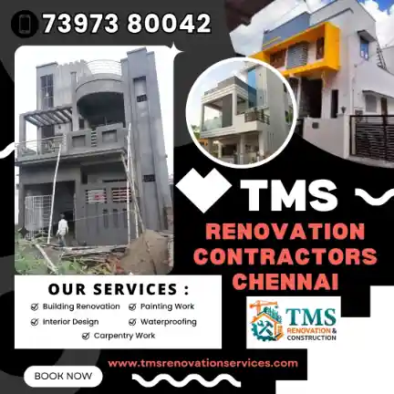 Best Renovation Contractors in Thiruvalluvar Nagar Thiruvanmiyur, Chennai – TMS Construction & Renovation Services