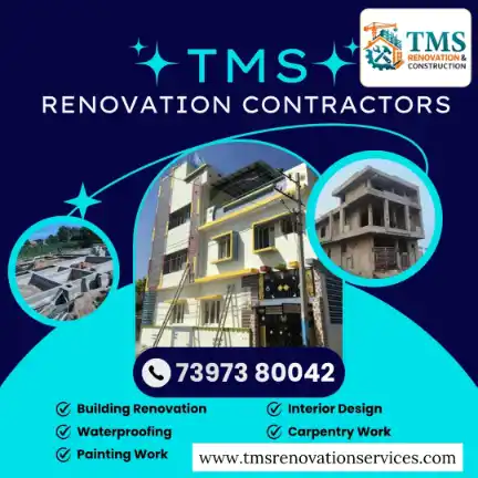 Best Renovation Contractors in Thiruvanmiyur, Chennai – TMS Construction & Renovation Services