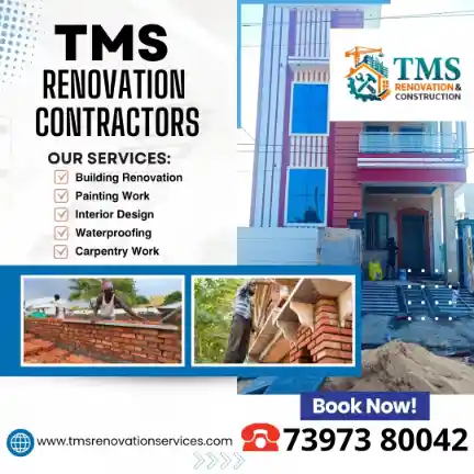 Best Renovation Contractors in Tiruvalleeswarar Nagar Thirumangalam, Chennai – TMS Construction & Renovation Services
