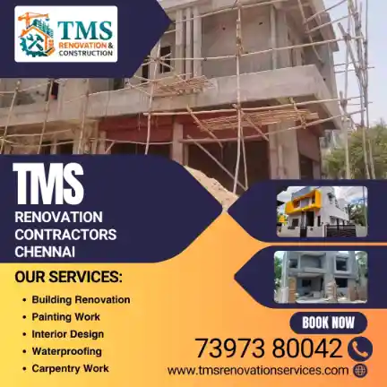 Best Renovation Contractors in Tiruvalleeswarar Nagar Thirumangalam, Chennai – TMS Construction & Renovation Services