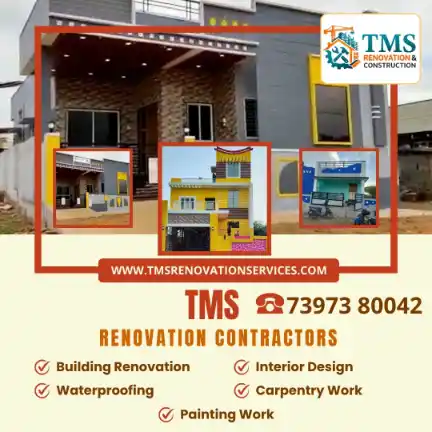 Best Renovation Contractors in Tiruvottiyur, Chennai – TMS Construction & Renovation Services
