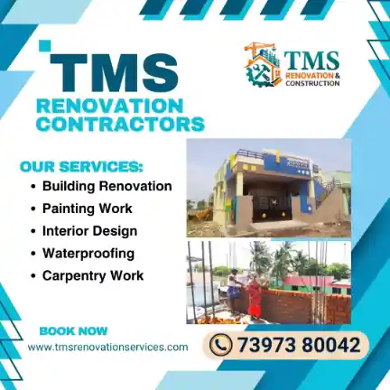 Best Renovation Contractors in Ullagaram Nanganallur, Chennai – TMS Construction & Renovation Services
