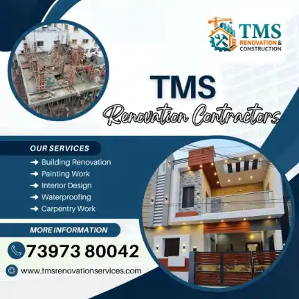Best Renovation Contractors in Vallalar Nagar Korattur, Chennai – TMS Construction & Renovation Services