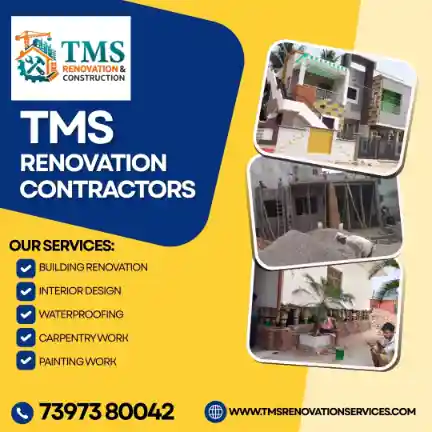 Best Renovation Contractors in Vannanthurai, Chennai – TMS Construction & Renovation Services