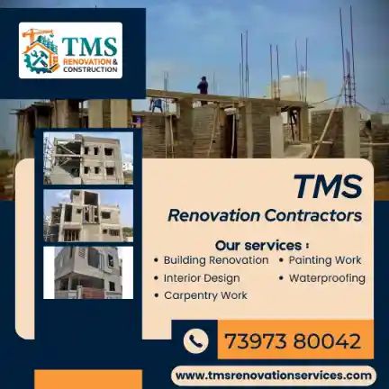 Best Renovation Contractors in Velachery Road Velacheri, Chennai – TMS Construction & Renovation Services