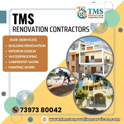 Best Renovation Contractors in Venkatesapuram, Chennai – TMS Construction & Renovation Services