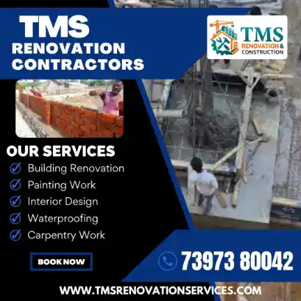 Best Renovation Contractors in Vijayalakshmi Puram Ambattur, Chennai – TMS Construction & Renovation Services