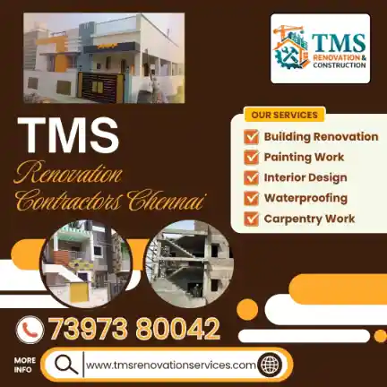 Best Renovation Contractors in Voc Nagar Tirumullaivayal, Chennai – TMS Construction & Renovation Services