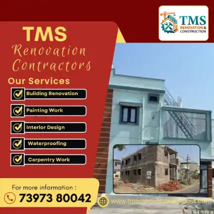 Best Renovation Contractors in Vyasar Nagar Colony, Chennai – TMS Construction & Renovation Services