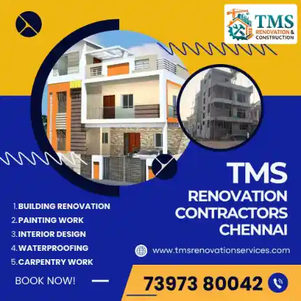 Best Renovation Contractors in Wall Tax Road, Chennai – TMS Construction & Renovation Services