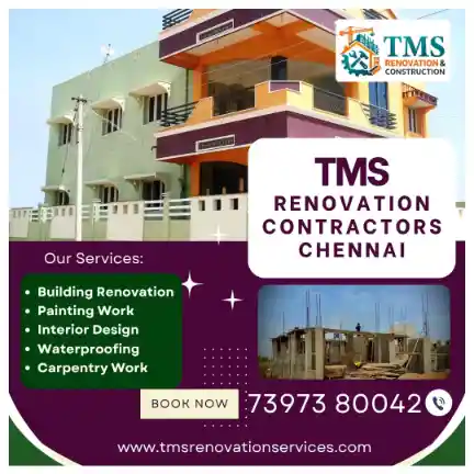Best Renovation Contractors in Wall Tax Road, Chennai – TMS Construction & Renovation Services