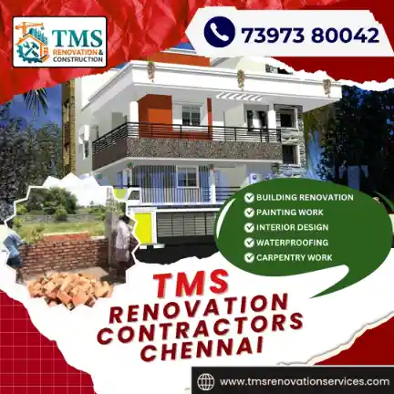 Best Renovation Contractors in Wall Tax Road, Chennai – TMS Construction & Renovation Services