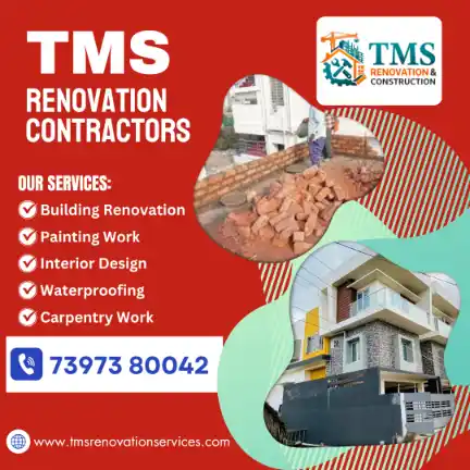 Best Renovation Contractors in Washermanpet, Chennai – TMS Construction & Renovation Services
