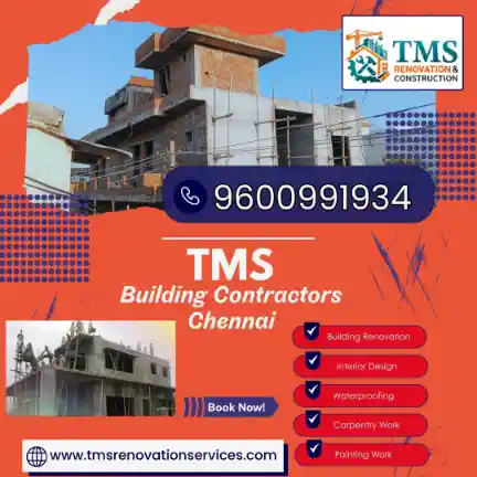 Best Civil Building Contractors in AGS Colony Thiruvanmiyur, Chennai – TMS Building Contractors