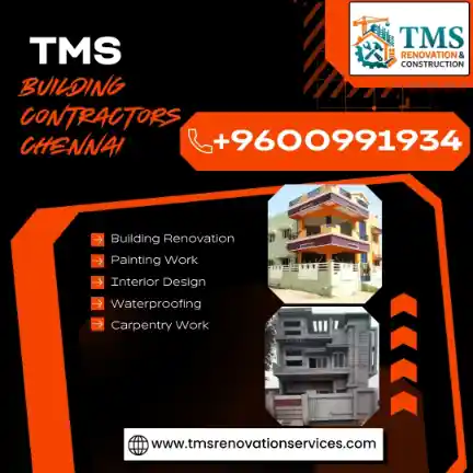Best Civil Building Contractors in AGS Colony Velachery, Chennai – TMS Building Contractors