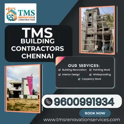 Best Civil Building Contractors in Basin Bridge, Chennai – TMS Building Contractors