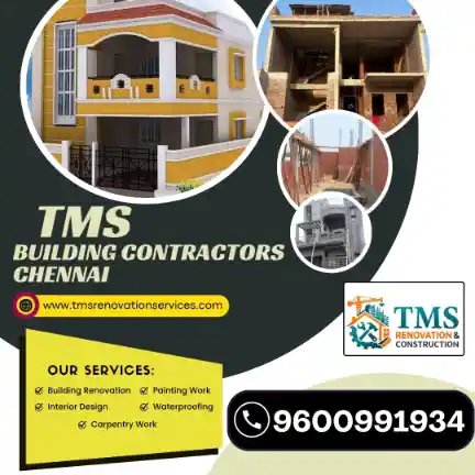 Best Civil Building Contractors in Chepauk, Chennai – TMS Building Contractors