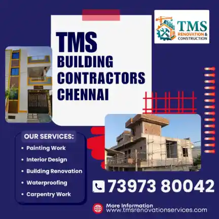 Best Civil Building Contractors in Ethiraj Salai, Chennai – TMS Building Contractors