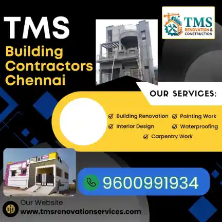 Best Civil Building Contractors in Kalmandapam Royapuram, Chennai – TMS Building Contractors
