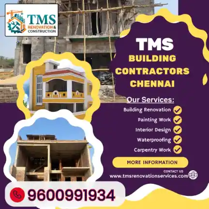 Best Civil Building Contractors in Karpaga Vinayaka Nagar, Chennai – TMS Building Contractors