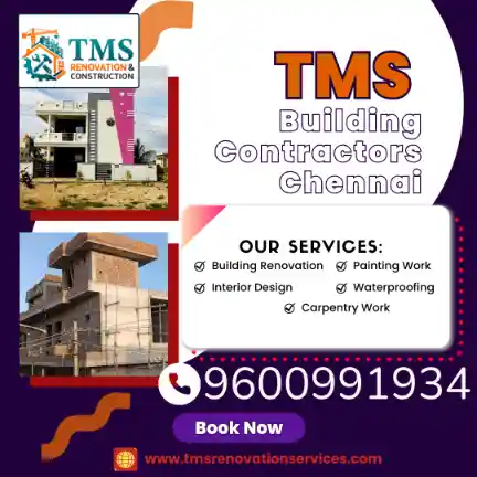 Best Civil Building Contractors in Manali New Town, Chennai – TMS Building Contractors