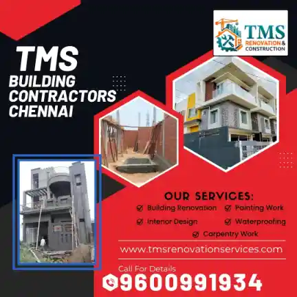 Best Civil Building Contractors in Mirsahibpet Royapettah, Chennai – TMS Building Contractors