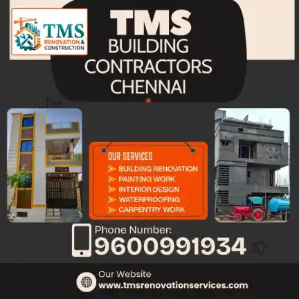 Best Civil Building Contractors in Moolakadai, Chennai – TMS Building Contractors