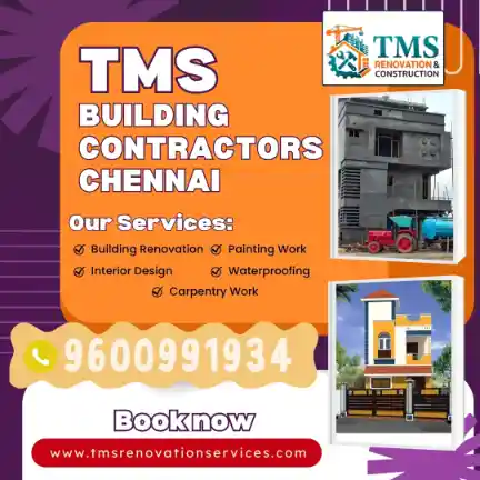 Best Civil Building Contractors in Moolakadai Madhavaram, Chennai – TMS Building Contractors