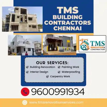 Best Civil Building Contractors in Narasingapuram Guindy, Chennai – TMS Building Contractors