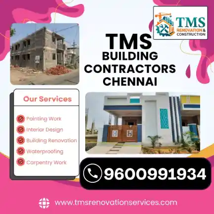 Best Civil Building Contractors in New Washermenpet, Chennai – TMS Building Contractors